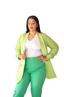 Foto 1 | Foto 1 | Blazer de Vestir María Ferré 2846 Verde Manga 3/4 Tallas Extras