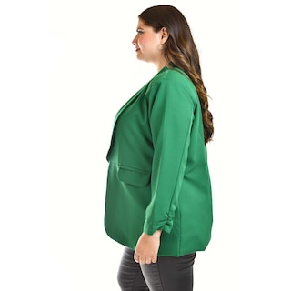Foto 2 | Foto 2 | Blazer Manga 3/4 Roman Fashion /tallas Extras, 12255 (verde Kelly) Verde