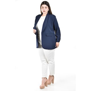 Foto 2 | Foto 2 | Blazer Manga 3/4 Roman Fashion para Mujer
