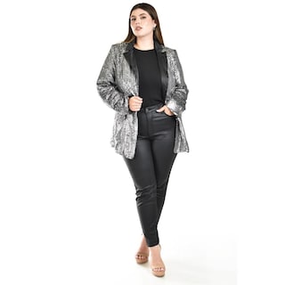 Foto 2 | Foto 2 | Blazer de Lentejuela Roman Fashion para Mujer