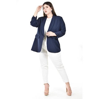 Foto 1 | Foto 1 | Blazer Manga 3/4 Roman Fashion para Mujer