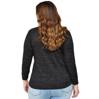 Foto 3 | Foto 3 | Blusa Tejida con Perlas Roman Fashion 1138 color Gris