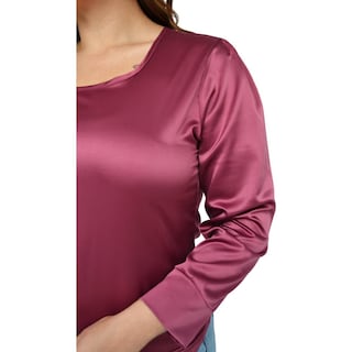 Foto 5 | Foto 5 | Blusa de Satín Roman Fashion 2130 color Púrpura