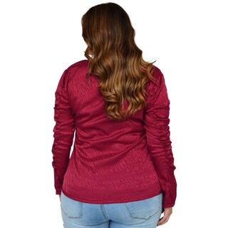 Foto 3 | Foto 3 | Blusa Formal ROMAN FASHION 1803 color Vino Tallas Extras