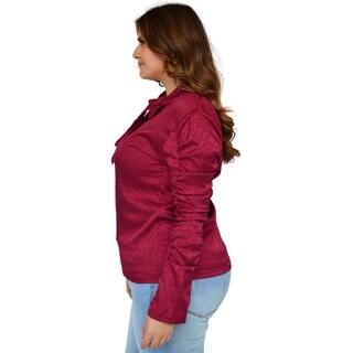 Foto 2 | Foto 2 | Blusa Formal ROMAN FASHION 1803 color Vino Tallas Extras