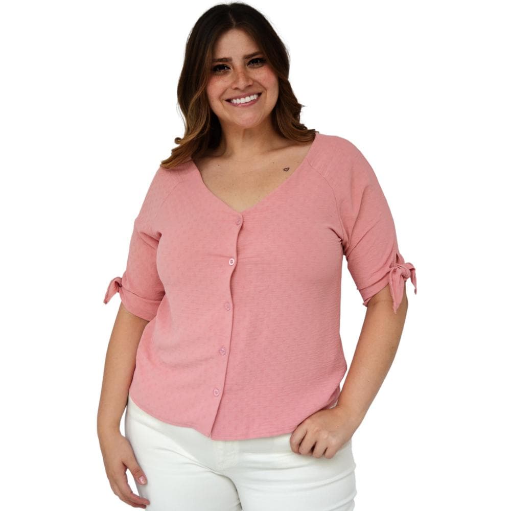 Blusa Camisera Blusas Extras En Coppel Blusa Roman Fashion BL-ELY
