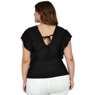 Foto 3 | Foto 3 | Blusa Stretch Roman Fashion 1778 color Negro