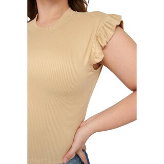 Foto 4 | Foto 4 | Blusa Roman Fashion color Beige para Mujer