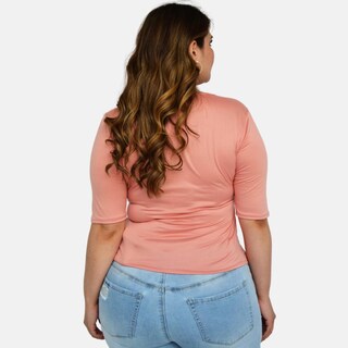 Foto 2 | Foto 2 | Blusa Casual Roman Fashion 1670 color Rosa para Mujer