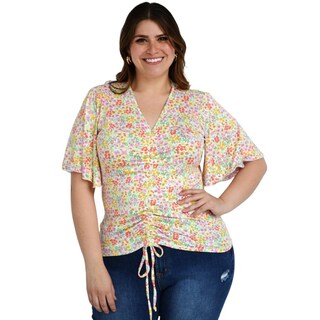 Foto 1 | Foto 1 | Blusa Roman Fashion Manga 3/4 para Mujer