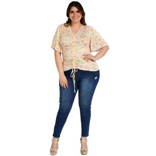 Foto 5 | Foto 5 | Blusa Roman Fashion Manga 3/4 para Mujer