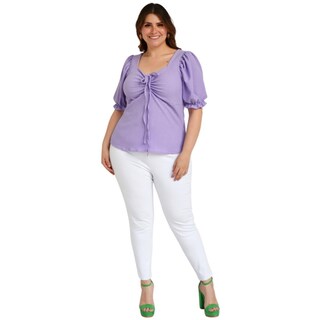 Foto 5 | Foto 5 | Blusa Roman Fashion BL-GR-1827 color Púrpura