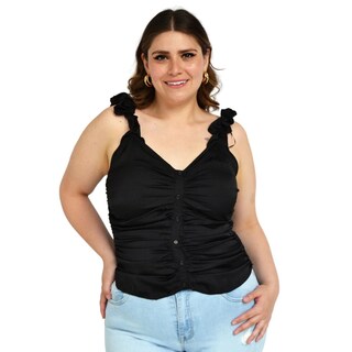 Foto 1 | Foto 1 | Blusa Roman Fashion Zenobia Negra para Mujer