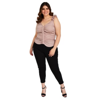Foto 5 | Foto 5 | Blusa Zenobia color Beige para Mujer