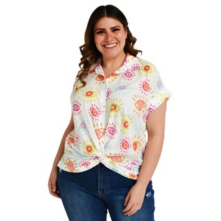 Foto 1 | Foto 1 | Blusa con Nudo Roman Fashion BL-EXO-1965-BLANCO color Blanco