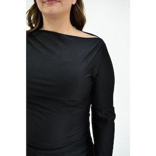 Foto 4 | Foto 4 | Blusa para Dama Roman Fashion Escote Barco color Negro