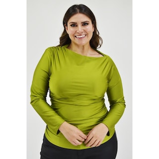 Foto 1 | Foto 1 | Blusa Roman Fashion Verde para Mujer