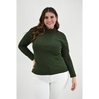 Foto 1 | Foto 1 | Blusa Roman Fashion color Verde para Mujer