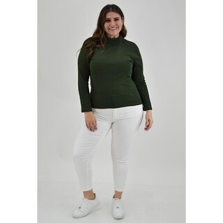 Foto 5 | Foto 5 | Blusa Roman Fashion color Verde para Mujer