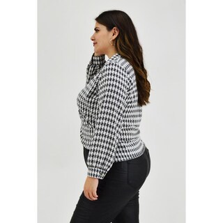 Foto 2 | Foto 2 | Blusa Roman Fashion color Blanco para Mujer