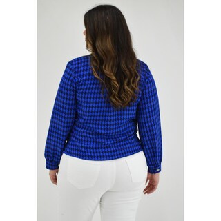 Foto 3 | Foto 3 | Blusa Cruzada Roman Fashion 1835 Azul