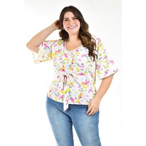 Blusa con Moño Roman Fashion 1832