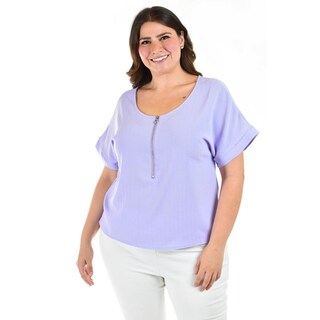 Foto 1 | Foto 1 | Blusa Roman Fashion Lila para Mujer