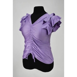 Foto 6 | Foto 6 | Blusa Con Jareta Roman Fashion /tallas Extras, 1779 (lila) Lila