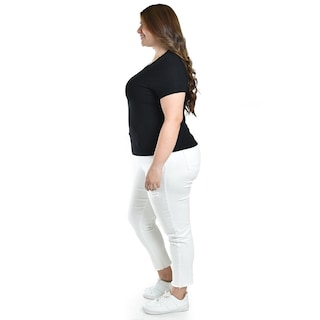 Foto 2 | Foto 2 | Blusa Básica De Canale Roman Fashion /tallas Extras, 0192 (negro) Negro