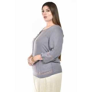 Foto 2 | Foto 2 | Blusa Roman Fashion para Mujer