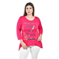 Blusa Rosa Roman Fashion para Mujer