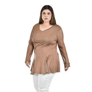 Foto 2 | Foto 2 | Blusa con Malla Roman Fashion Café para Mujer
