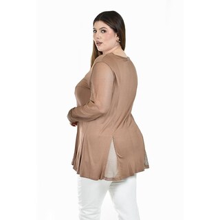 Foto 3 | Foto 3 | Blusa con Malla Roman Fashion Café para Mujer