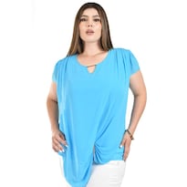 Blusa Asimétrica Roman Fashion para Mujer