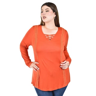 Foto 1 | Foto 1 | Blusa con Encaje Roman Fashion para Mujer