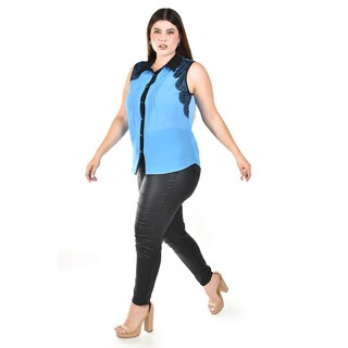 Foto 2 | Foto 2 | Blusa sin Mangas Roman Fashion para Mujer