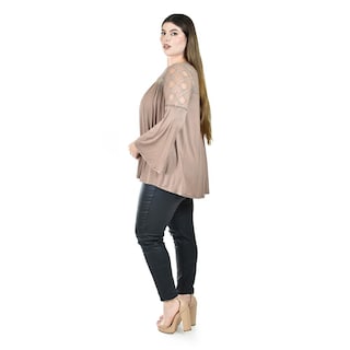 Foto 2 | Foto 2 | Blusa de Manga Acampanada Roman Fashion para Mujer