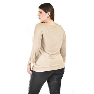 Foto 3 | Foto 3 | Blusa con Diseño Cruzado Roman Fashion para Mujer