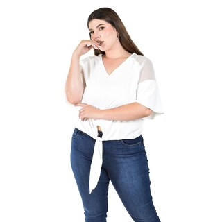 Foto 4 | Foto 4 | Blusa con Nudo Roman Fashion para Mujer