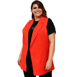 Foto 1 | Foto 1 | Chaleco Juvenil Roman Fashion Talla Extra 7352 color Naranja