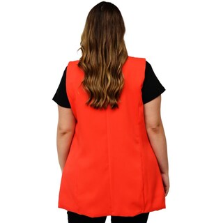 Foto 3 | Foto 3 | Chaleco Juvenil Roman Fashion Talla Extra 7352 color Naranja