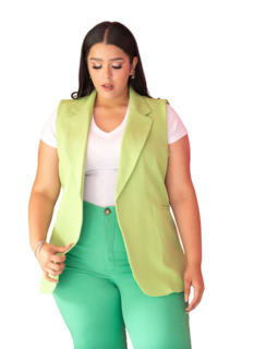 Foto 1 | Foto 1 | Chaleco de Vestir María Ferré color Verde para Mujer