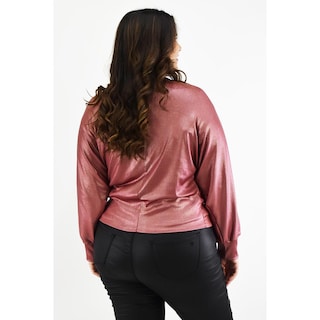 Foto 3 | Foto 3 | Cardigan Con Brillo Roman Fashion /tallas Extras, 11847 (palo De Rosa) Rosa Claro