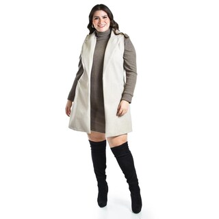Foto 5 | Foto 5 | Chaleco Con Solapa Roman Fashion /talla Extras, 2953 (beige) Beige