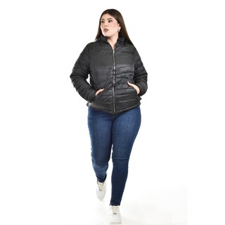 Foto 5 | Foto 5 | Chamarra Acolchada Roman Fashion Negro