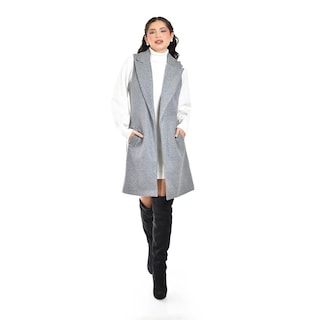 Foto 1 | Foto 1 | Chaleco Con Solapa Roman Fashion /juvenil 2953 (gris) Gris