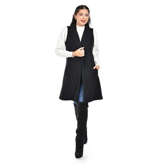 Foto 1 | Foto 1 | Chaleco Con Solapa Roman Fashion /juvenil 2953 (negro) Negro