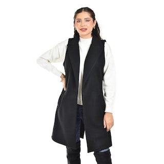 Foto 4 | Foto 4 | Chaleco Con Solapa Roman Fashion /juvenil 2953 (negro) Negro