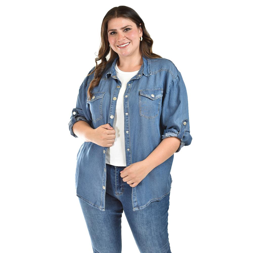 Outfit Blusa Blusas Azules Para Mujer Blusas Elegantes Modelos De