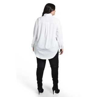 Foto 3 | Foto 3 | Camisa Con Boton De Perla Roman Fashion /tallas Extras, 5103 (blanco) Blanco